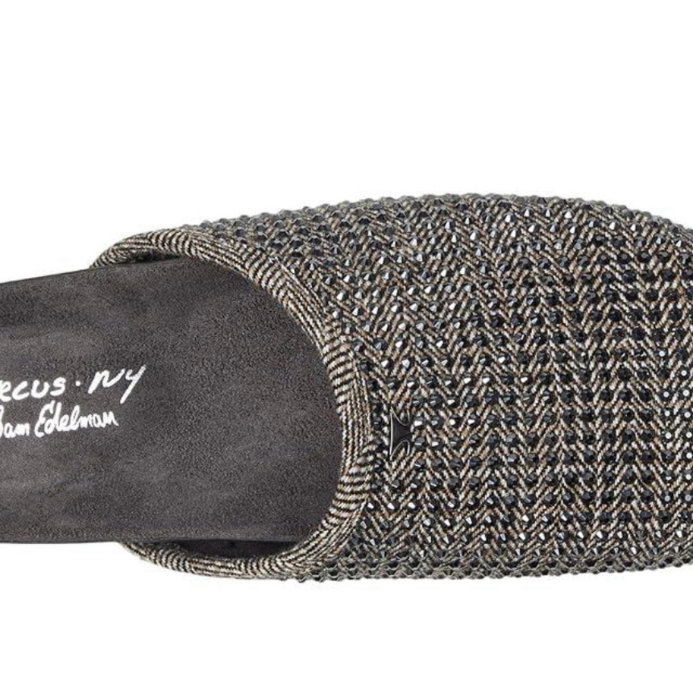 Circus by Sam Edelman Elegant Black Charcoal Gray Multi Slip-On Shoes - Picture 10 of 11